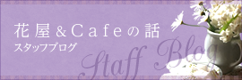 花屋＆Cafeの話　スタッフブログ